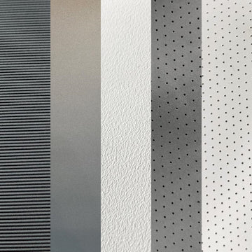 Screen material sample (A4 size).